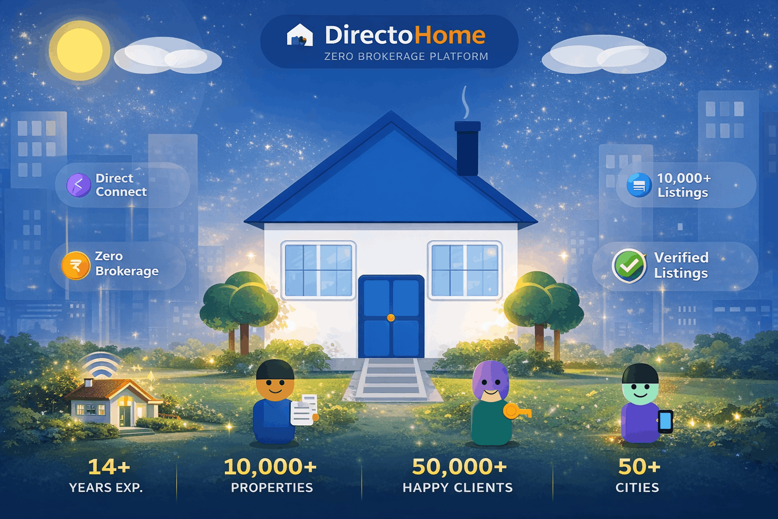 DirectoHome — India's Trusted Property Marketplace